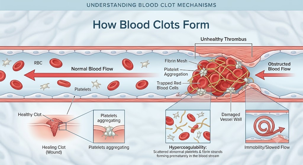 What Causes Blood Clots? A Doctor’s Guide to Risks and Warning Signs