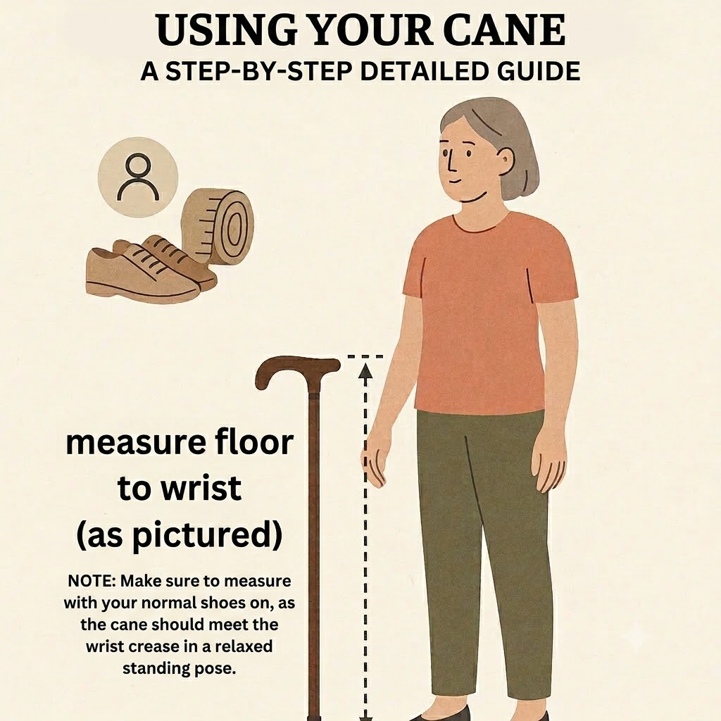 How to Adjust a Cane Properly: A Step-by-Step Guide for Safe Walking