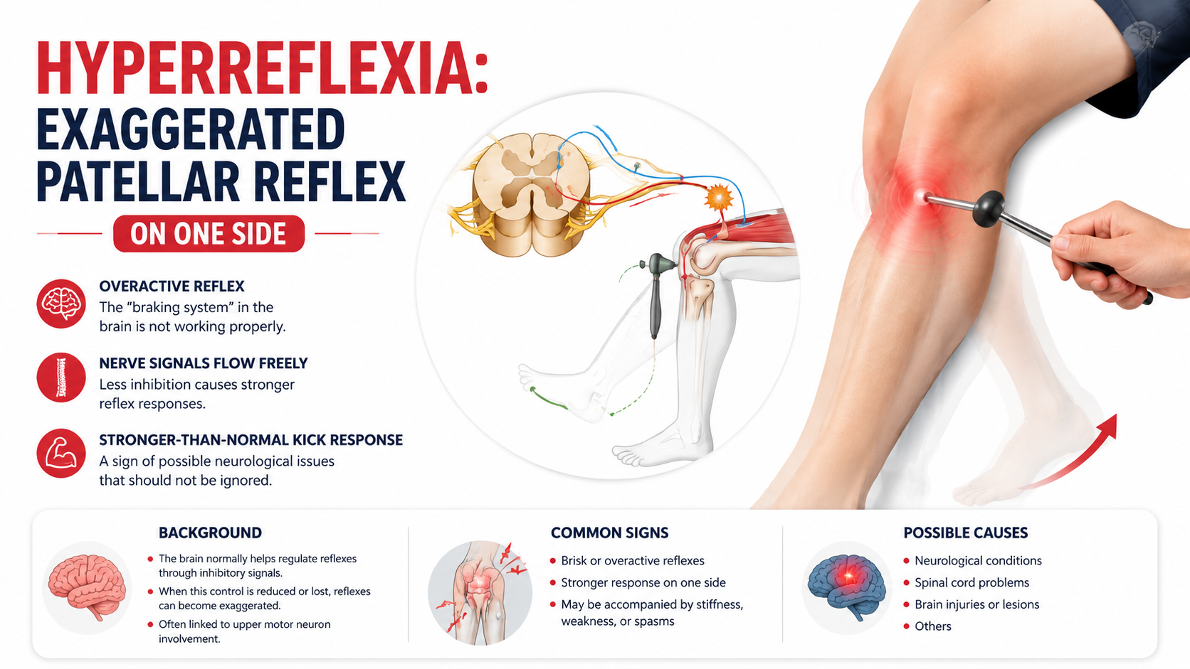 What is Hyperreflexia? A Clear Guide to Overactive Reflexes and Nerve ...