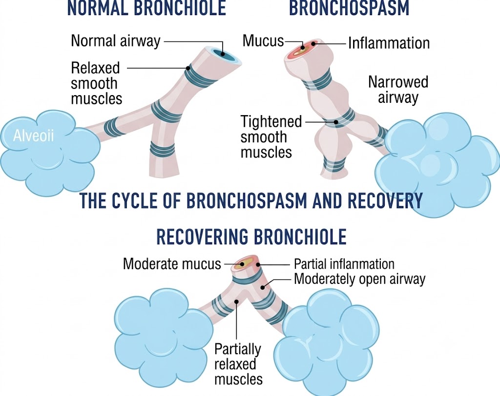 Bronchospasm Definition: Meaning, Symptoms, Causes, and What to Do When ...