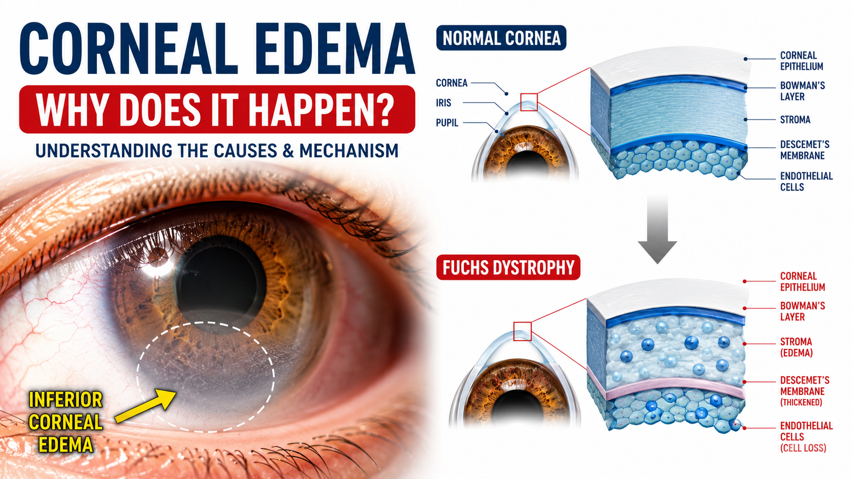 What Causes Corneal Edema? Understanding the Reasons Behind Eye Swelling