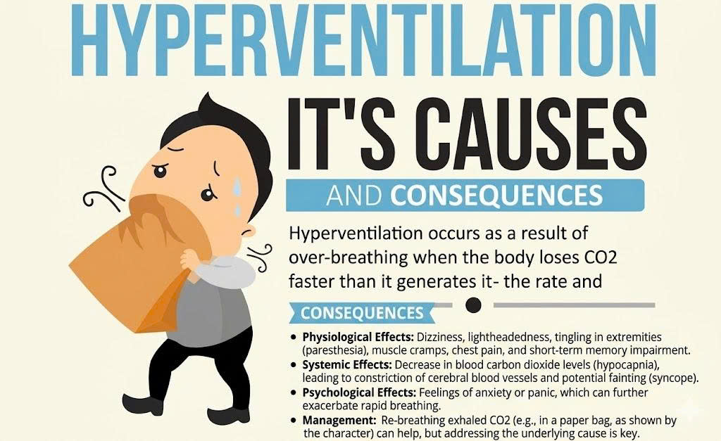 Hyperventilation First Aid Animation How to Stop Hyperventilating: Effective Breathing Techniques and ...
