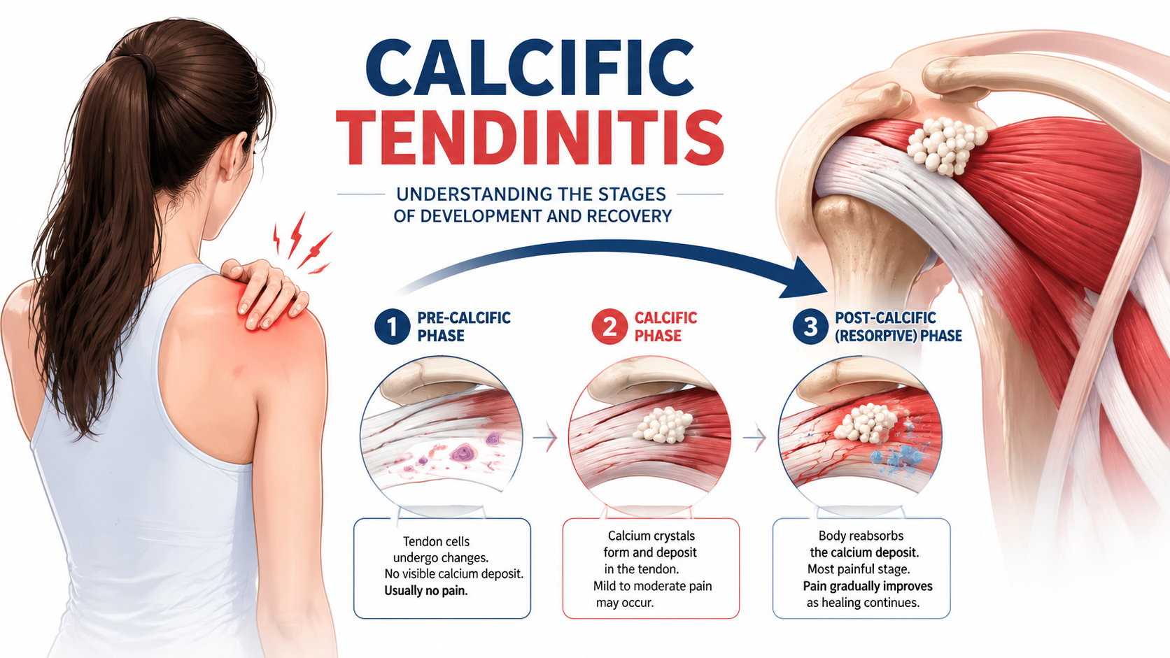 Calcific Tendonitis: Understanding the Stages of Pain and Recovery