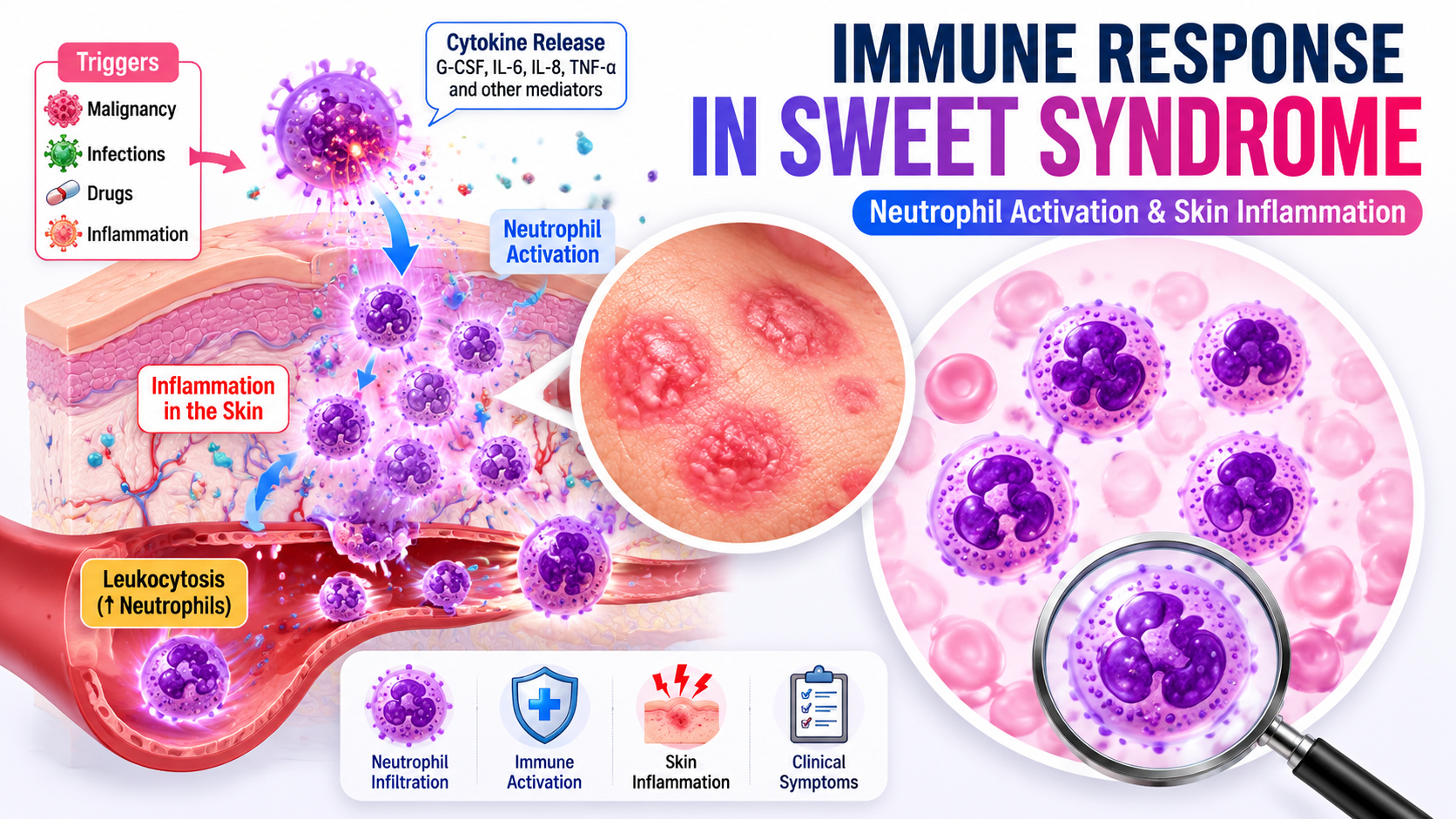 Sweet Syndrome: Symptoms, Causes, and How to Manage This Rare Condition
