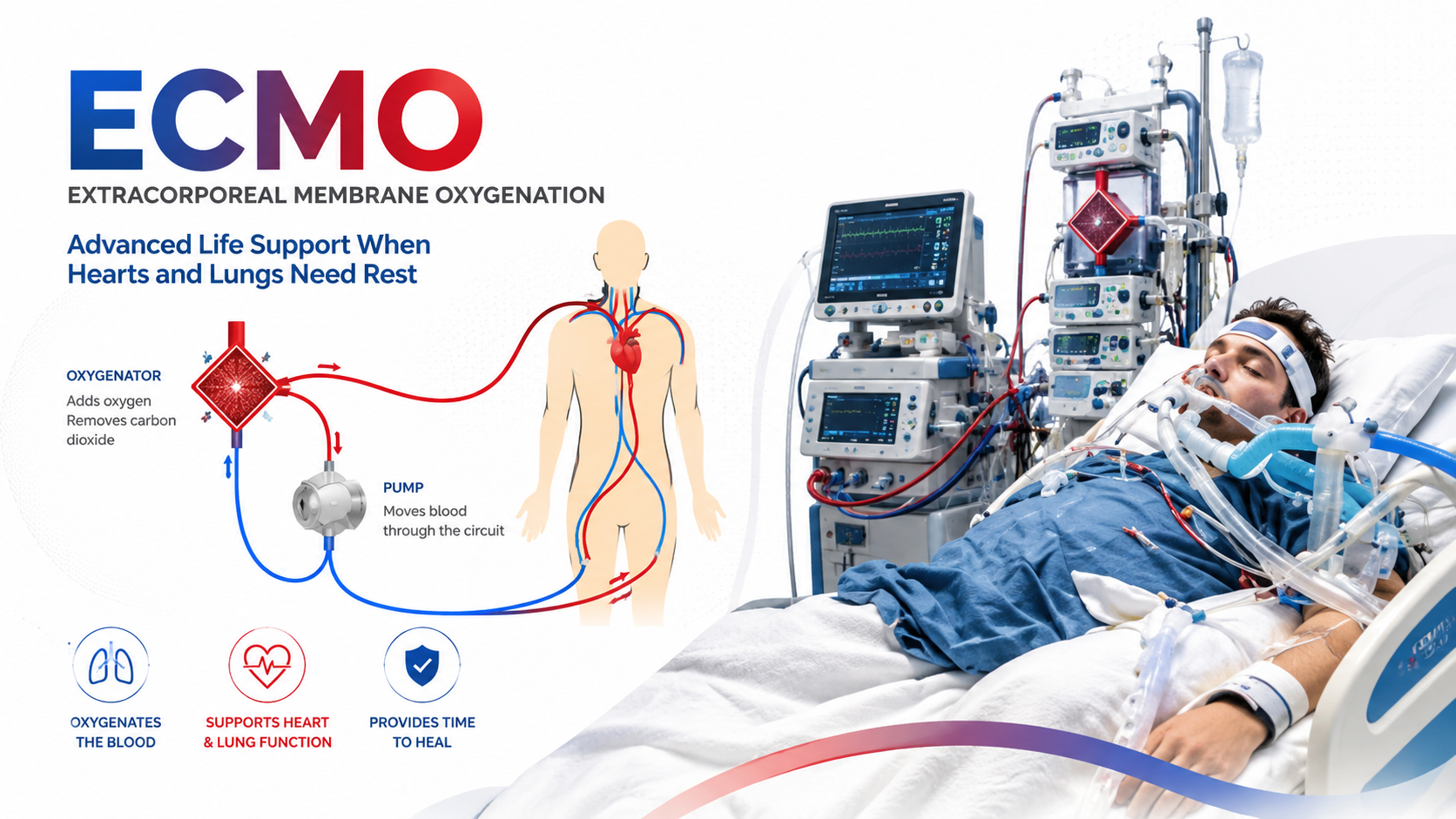 The Anatomy of an ECMO Machine
