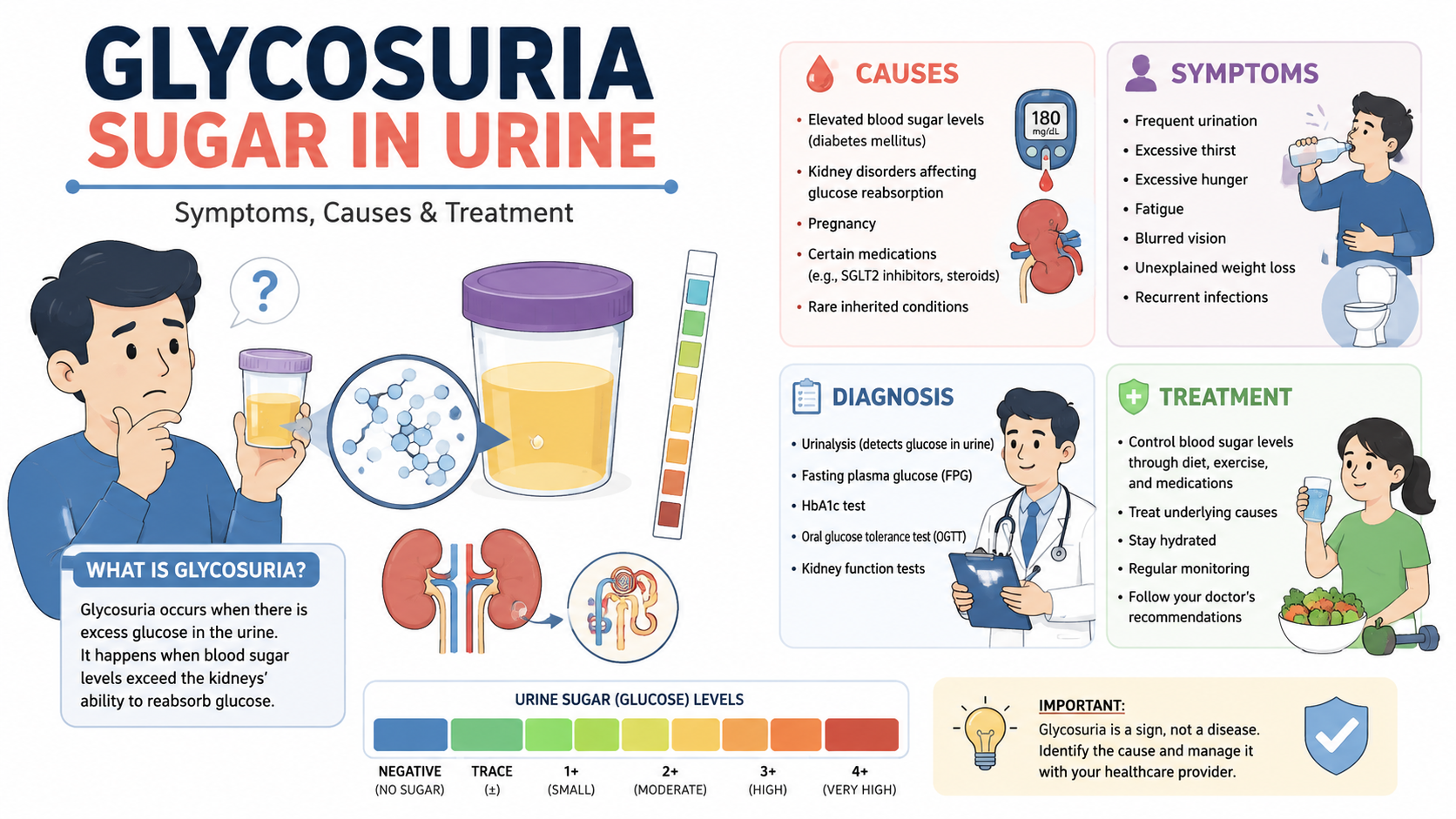 Glycosuria Symptoms: Understanding What Sugar in Your Urine Means