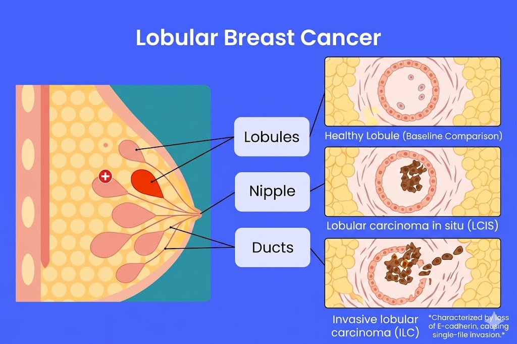Invasive Lobular Carcinoma: A Clear Guide to Symptoms, Diagnosis, and ...