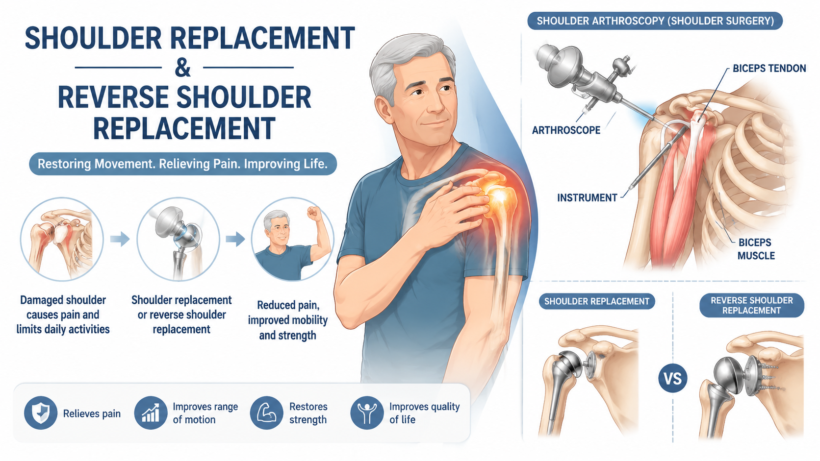 Reverse Shoulder Arthroplasty: A Guide to Restoring Your Shoulder Function